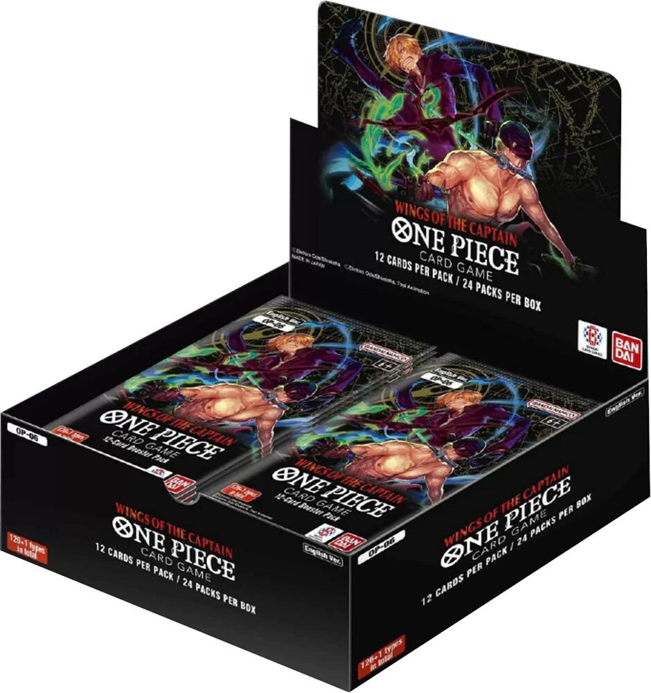 One Piece TCG: Wings of the Captain - Booster Box OP-06 Pack Battle One Piece TCG: Wings of the Captain - Booster Box OP-06 Pack Battle