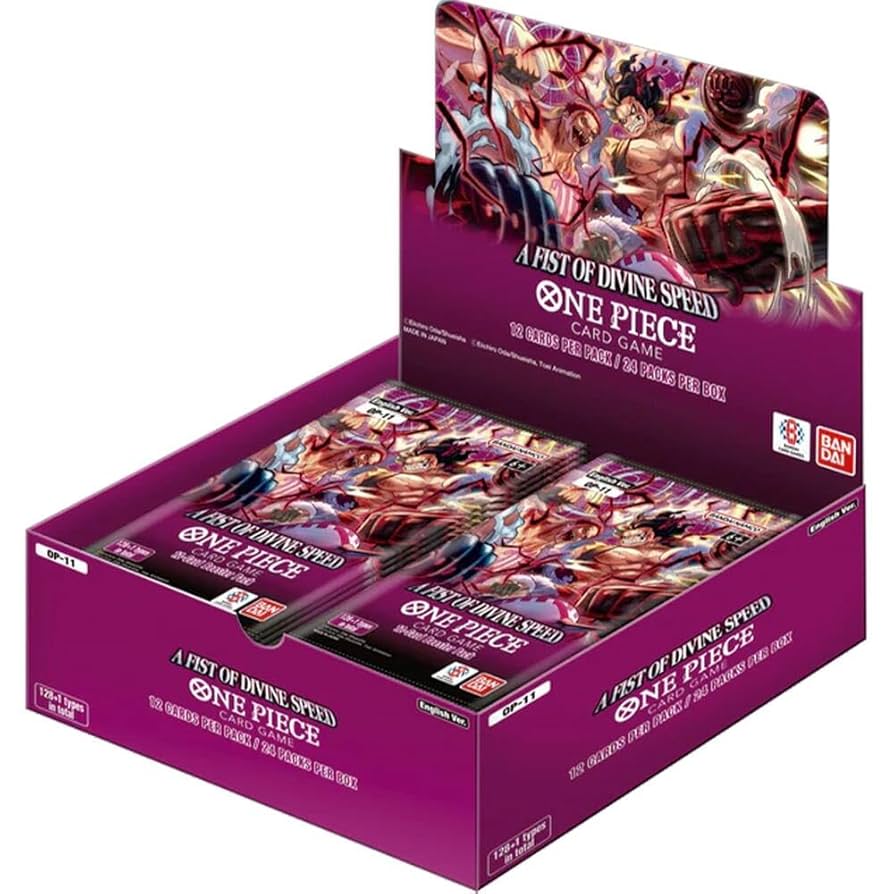 should open booster box or buy single One Piece TCG: A First of Divine Speed