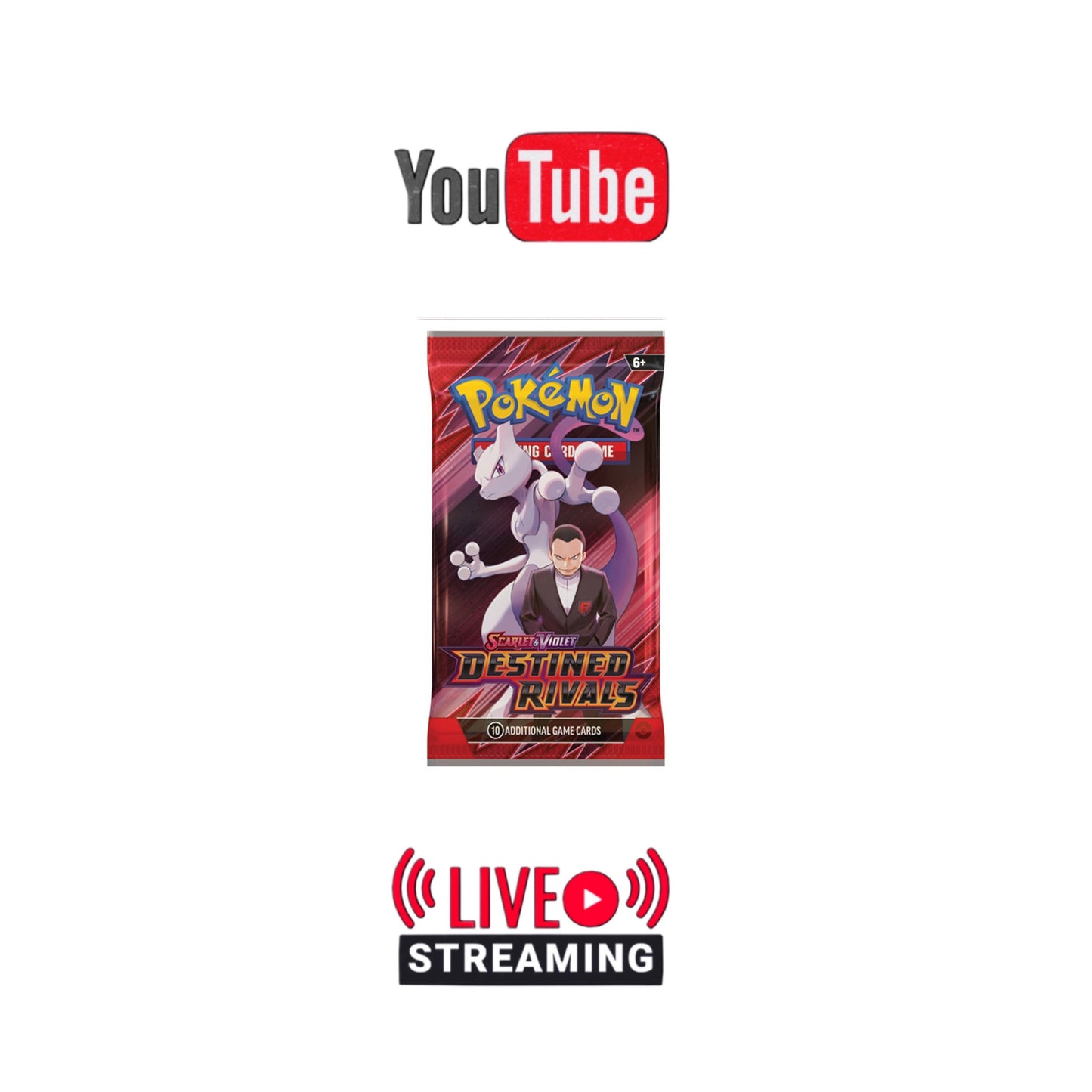 Destined Rivals Live Pack Rips (on YouTube)