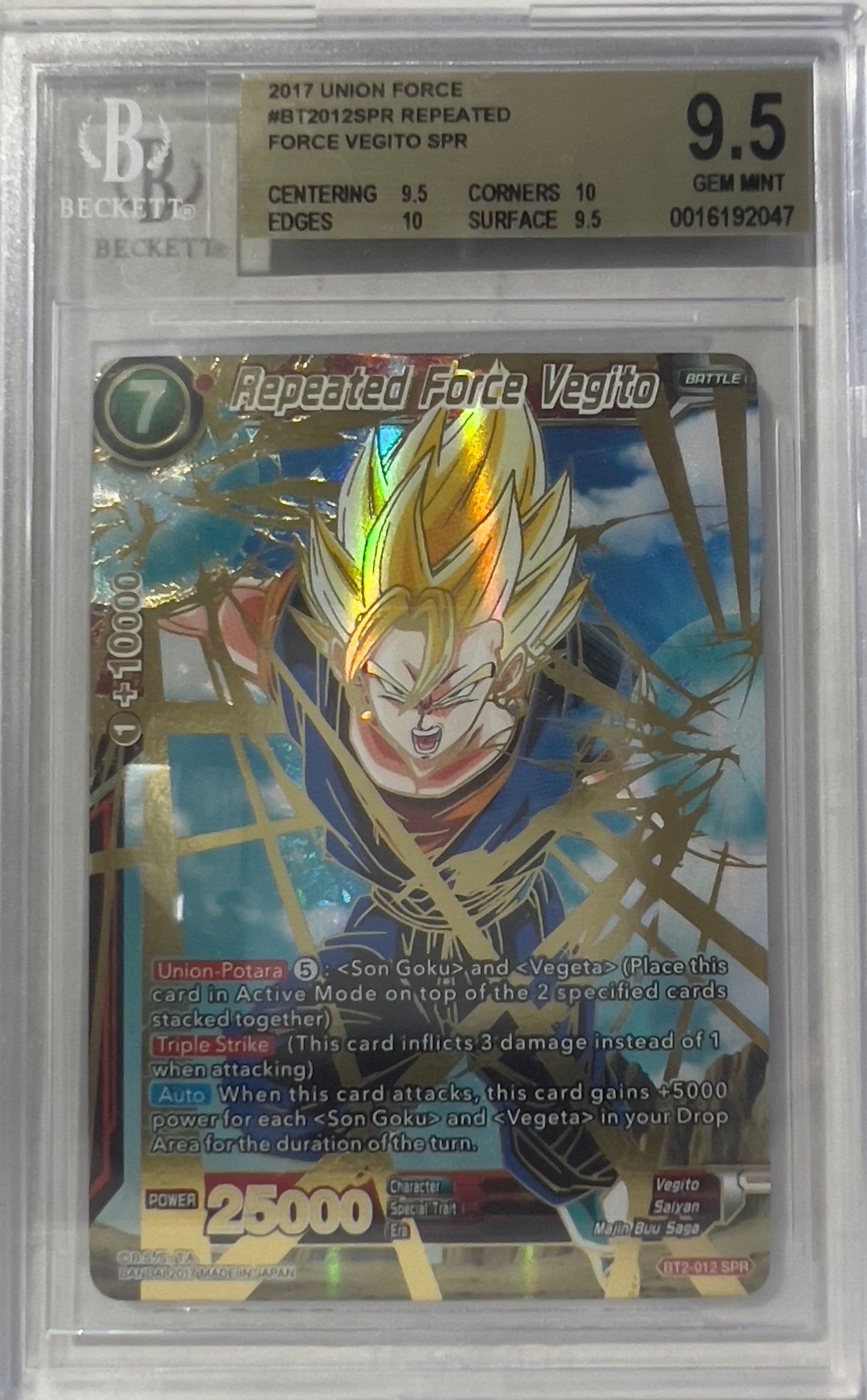 REPEATED FORCE VEGITO SPR BGS 9.5