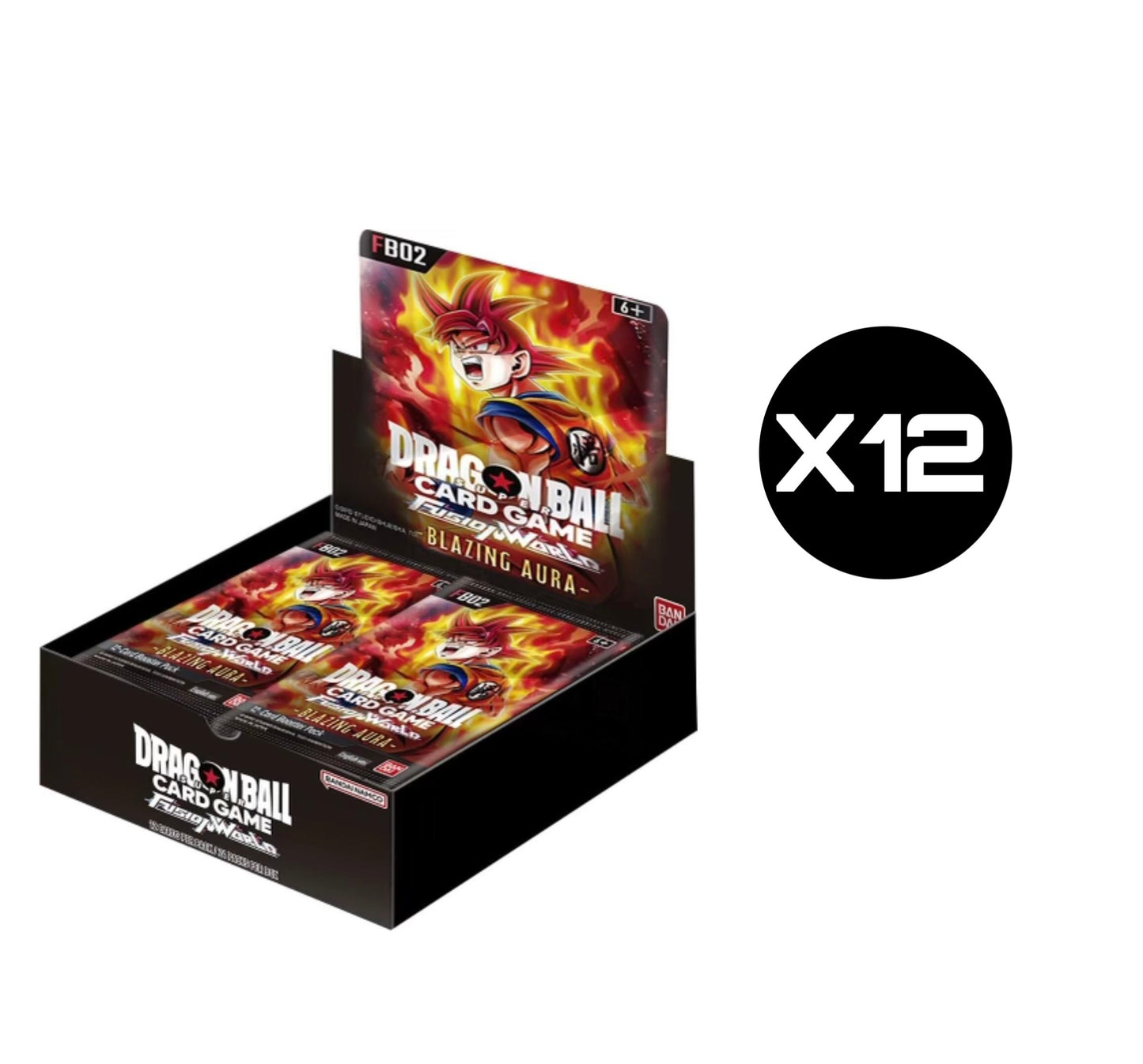 Dragon Ball Super: Fusion World - Blazing Aura - Booster Box FB02 CASE