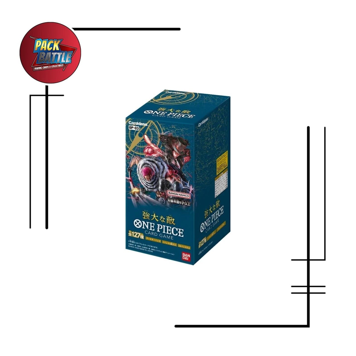 One Piece: Mighty Enemies OP-03 Booster Box JAPANESE