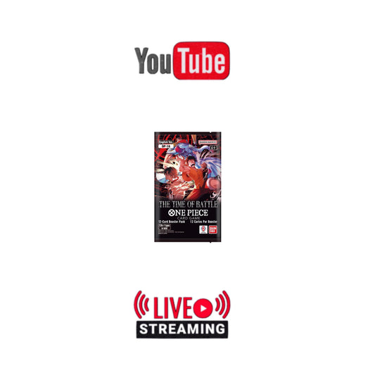 One Piece: OP16 Live Pack Rips (on YouTube) LIMIT 24