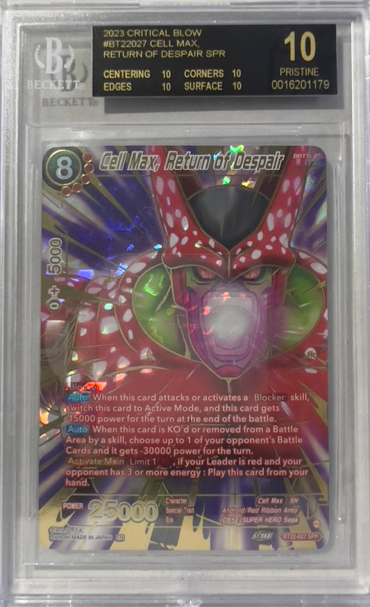 CELL MAX RETURN OF DESPAIR SPR BGS 10 BLACK LABEL