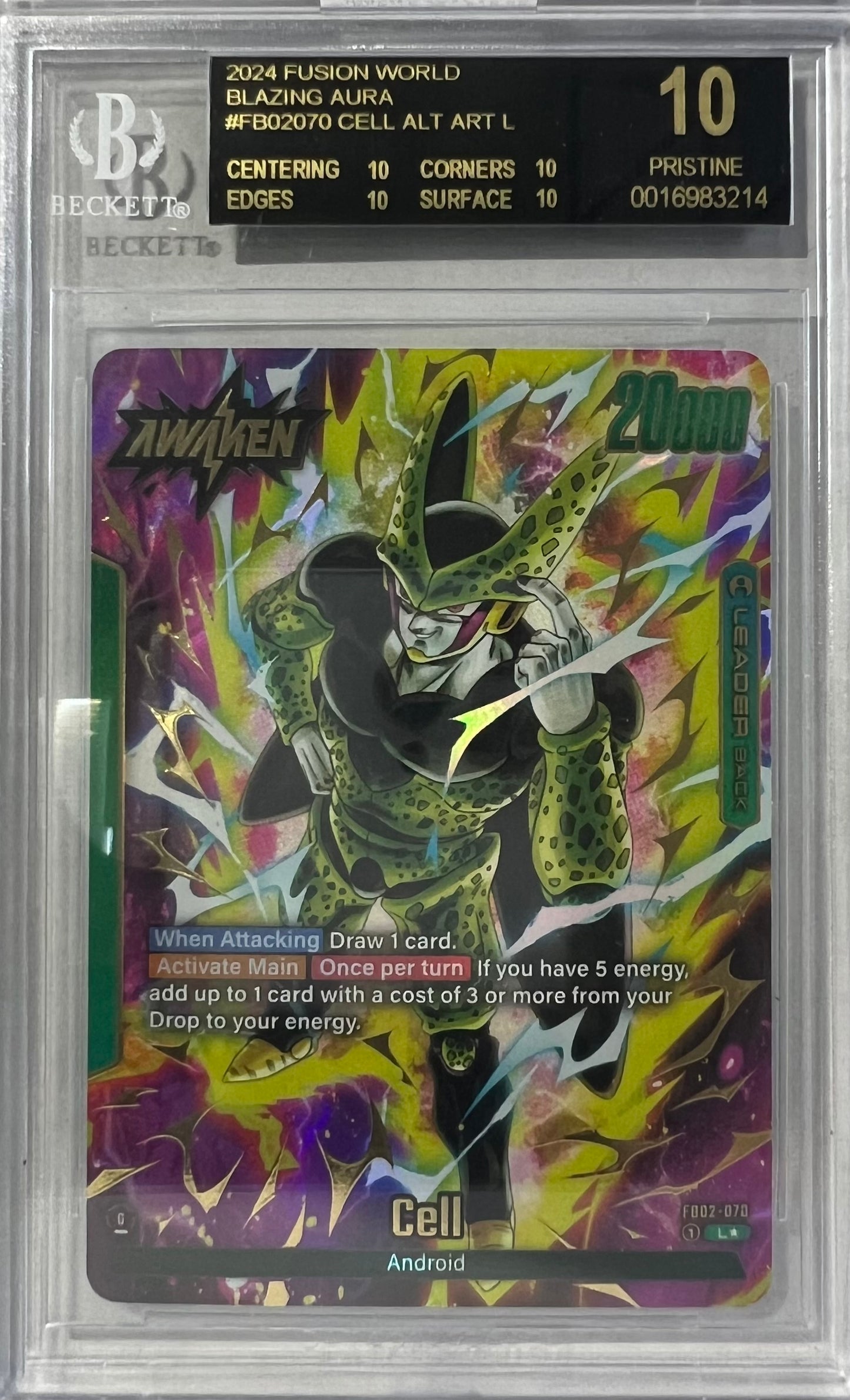 CELL ALT ART L BGS 10 BLACK LABEL