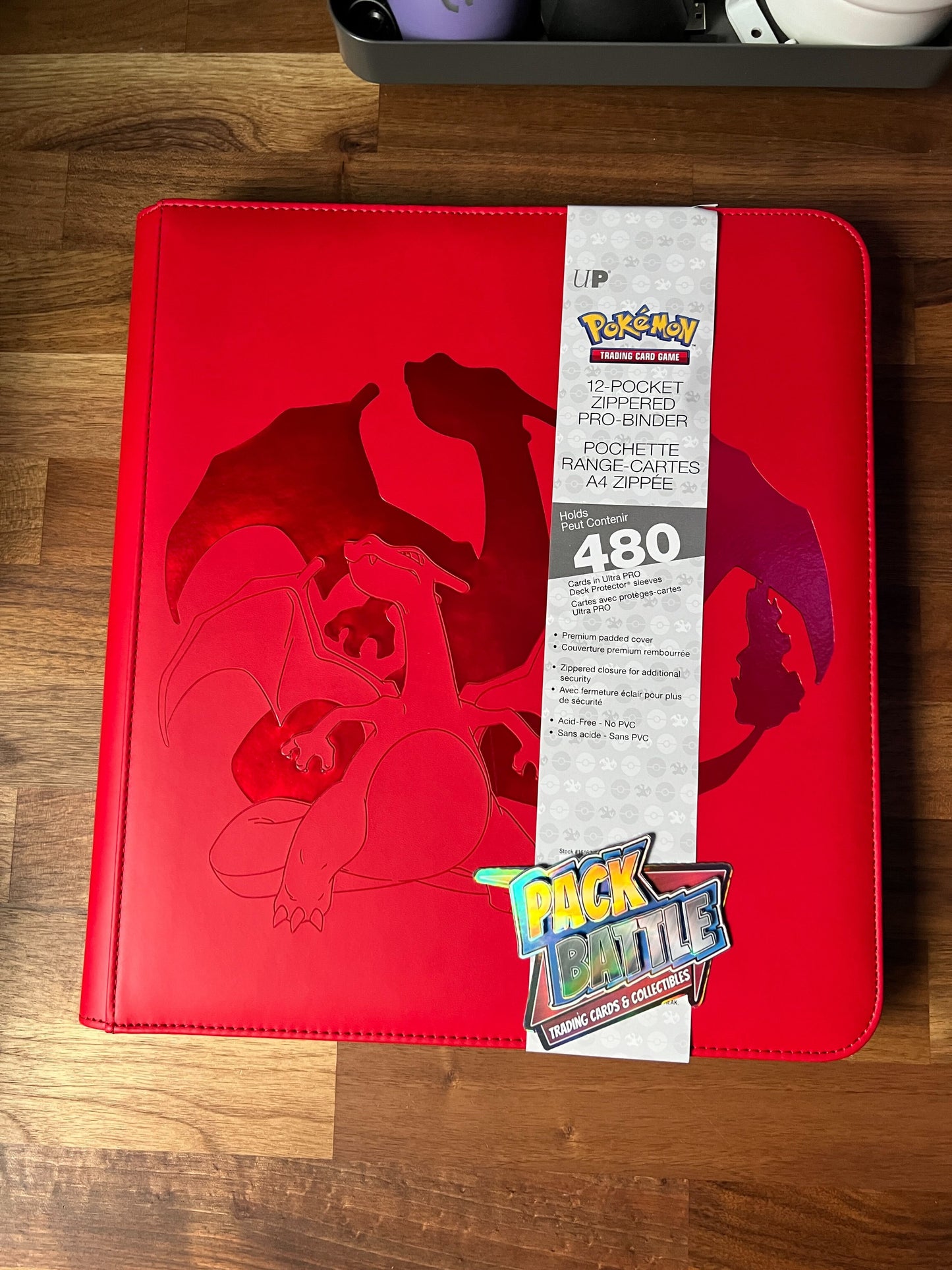 Charizard 12-Pocket Zippered Pro Binder