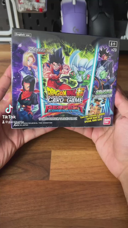 Dragon Ball Super TCG: Zenkai Series 6 Booster Box Perfect Combination [BT23]