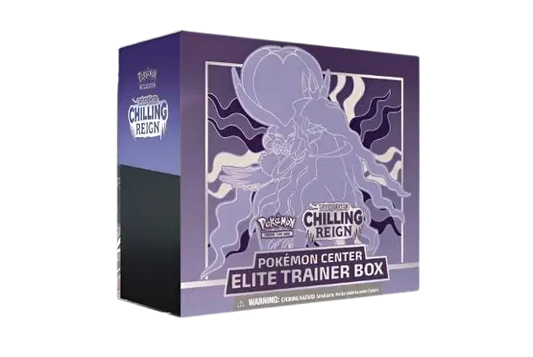 Chilling Reign Pokemon Center Elite Trainer Box [Shadow Rider Calyrex] (Exclusive)