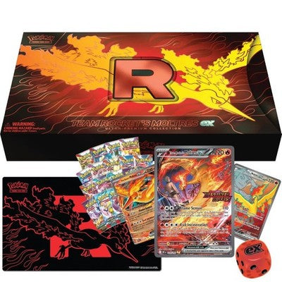Team Rocket’s Moltres ex Ultra-Premium Collection
